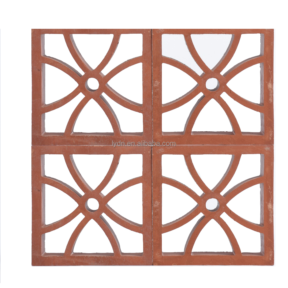 Terracotta Red Breeze Blocks The Ultimate Solution for Clay Brick Screening and Walling