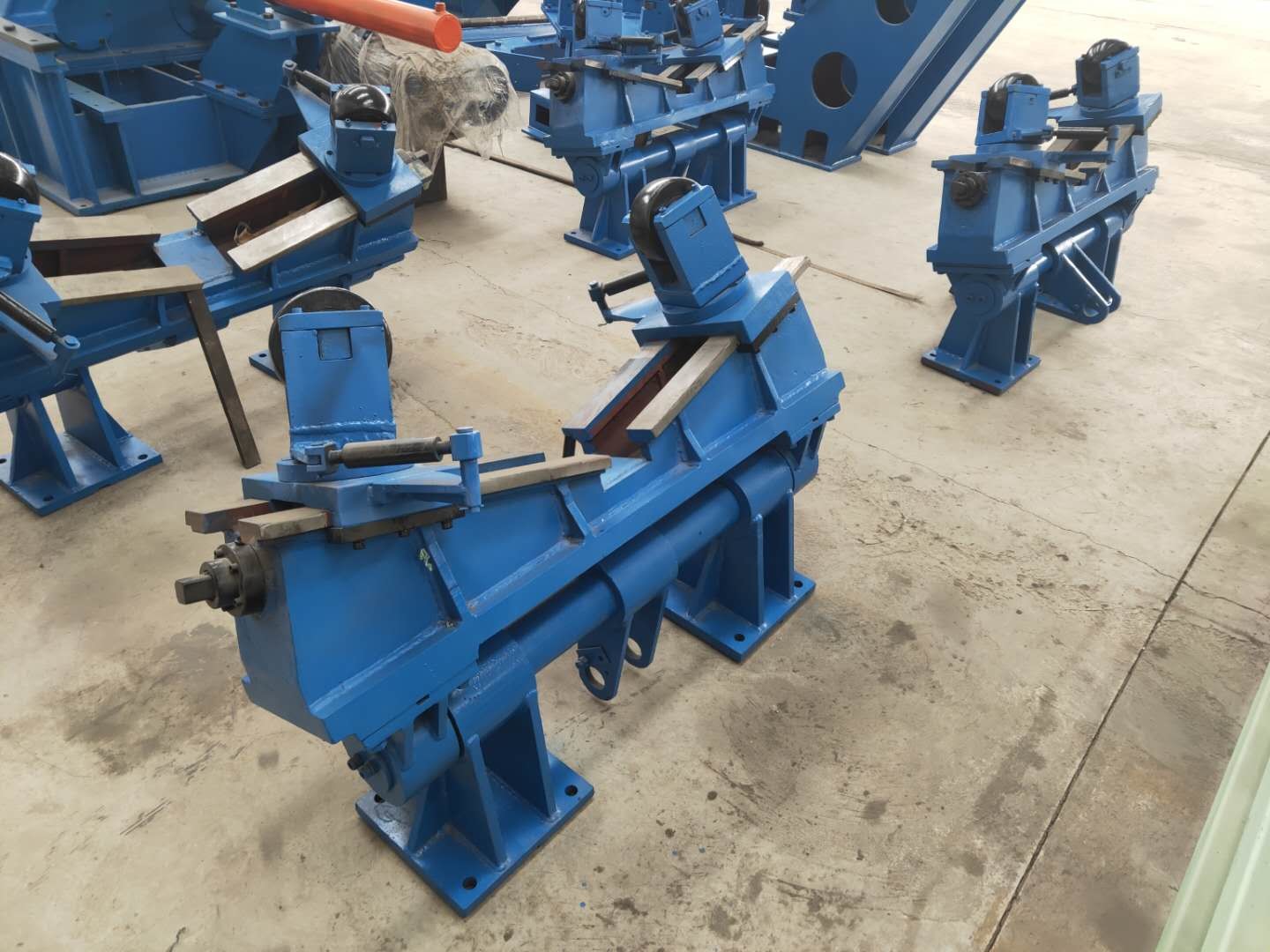 Advanced Carbon Steel Spiral Welded SSAW Pipe Making Mill production line