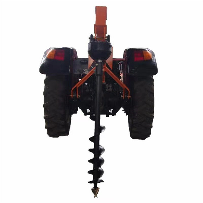115kg 60hp Gearbox Post Hole Digger Compact Tractor Hydraulic Post Auger