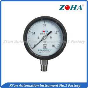 China Phenolic Aldehyde Stainless Steel Pressure Gauge For Industrial Process Safety wholesale