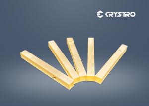 China 5mm X 5mm X 45mm LGS Piezoelectric Effect Crystals With Electrodes Bar wholesale