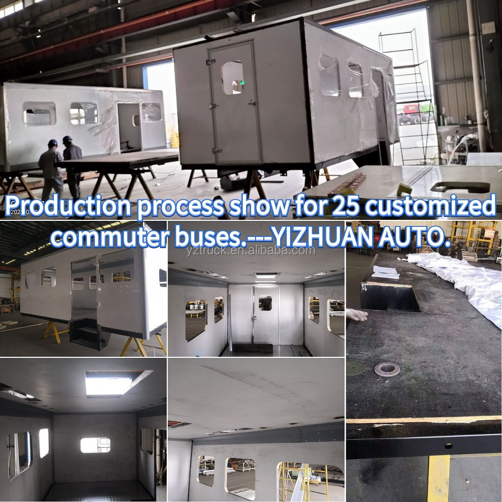 20 Seats 4x4 Off Road AWD SUV VAN Mini BUS with 4200 mm Wheelbase and All Wheel Drive