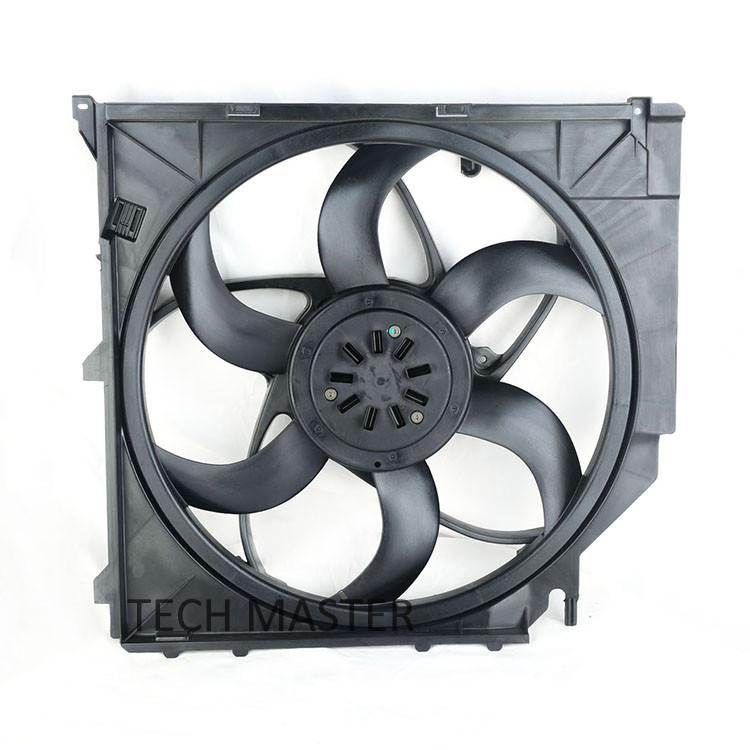 400W Radiator Cooling Fan Assembly For E83 BMW Electric Engine Cooling Radiator Fan 17113452509 17113414008 17113401056