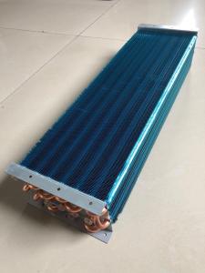 China Finned Split Hydrophilic Copper Condenser Coil Micro Channel wholesale