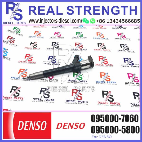 Diesel Injector 095000-7060 6C1Q-9K546-BB For DENSO Ford Transit 2.2 2.4 TDCI Common Rail Injector 095000-7060