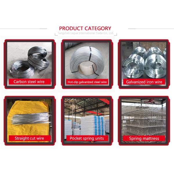 Factory Wholesale Single Double Size Square Mattress Border Wire Spring Frame