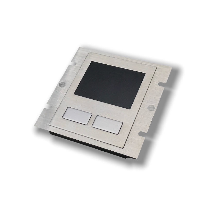 IP65/IK07 Waterproof/Dustproof Industrial Stainless steel TouchPad Rear Panel Mouned USB interface