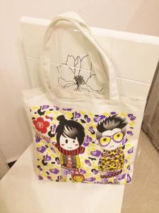 China hot-transfer canvas shopping bag wholesale