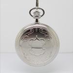 Two covers skeleton movement vintage pocket watch OEM FOR WOMEN