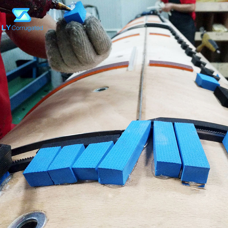 Custom 9mm 12mm Die Cut Eva Foam Sponge Tape For Flat Die Board Rotary Mould