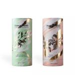 Round Cosmetic Paper Tube Box , Essential Oil Perfume Paper Tube With Insert