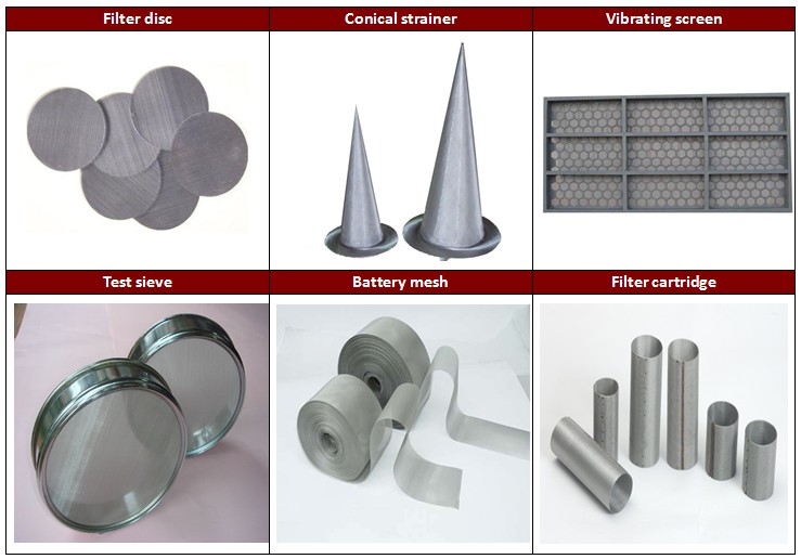 High Toughness 30 Micron Stainless Steel Mesh , Stainless Steel Fine Mesh Screen