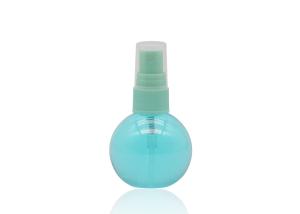 China Ball Shape Fine Mist Spray Bottle 30ml Empty Crystal Green Color wholesale
