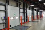 High Speed Roller Exterior Industrial Sectional Overhead Doors