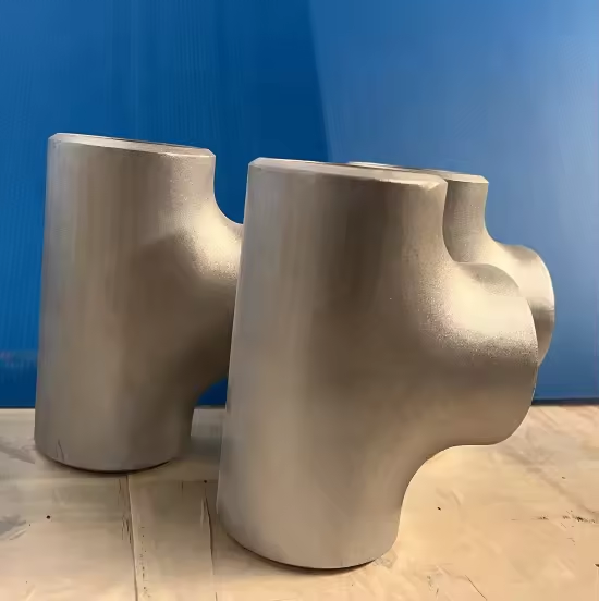 Customized Support 2 Inch SCH40 Aluminum Alloy 6061 6063 Straight Tees for NXF Butt Welded Seamless