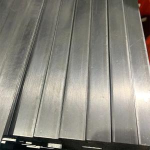 China AISI 5052 Brushed Aluminium Flat Bar 0.3mm Customized Length Silver Color ISO Certificate wholesale