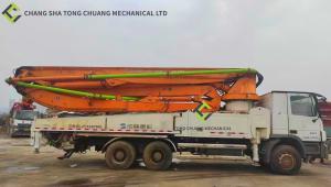 China 2013 Zoomlion Heavy Industries 47m Benz Second Hand Concrete Pump Truck wholesale
