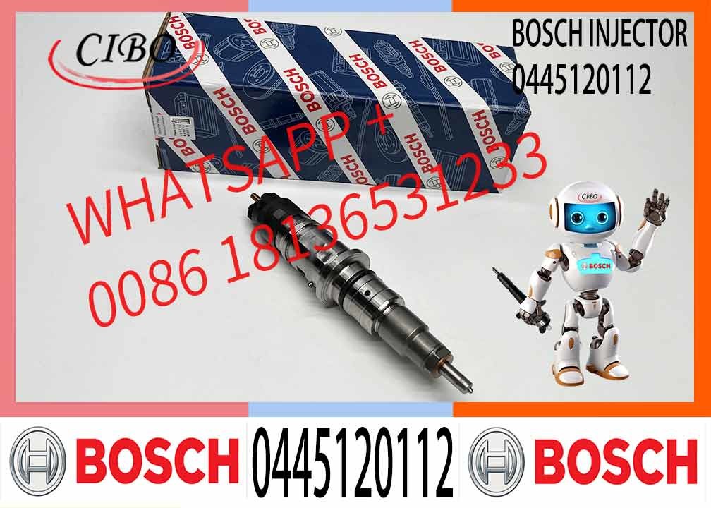 High Quality Diesel Engine Parts Common Rail Injector 0445120112 for Cummins ISC Engine injecteur du moteur diesel
