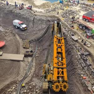 China Underground Trench Cutter Machine Diaphragm Wall Trench Cutter Milling Machine wholesale