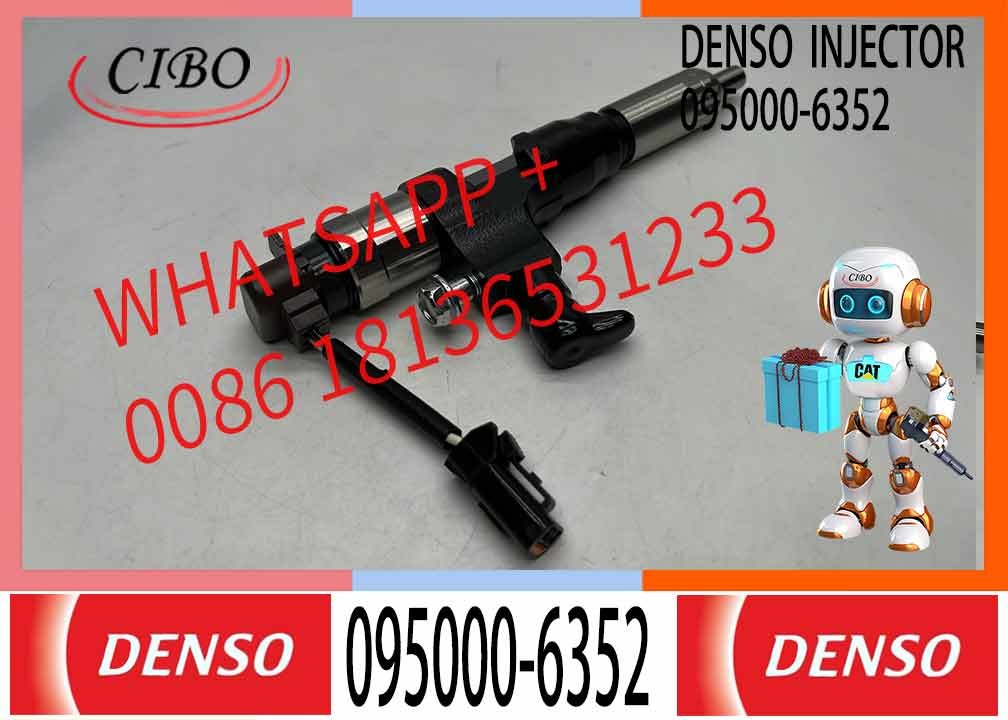 095000-6353 Diesel Common Rail Injector 095000-6352 095000-6351 095000-6350 23670-E0050 For HINO J05E
