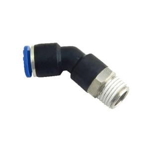 China PLH 45 degree Elbow Female One Touch Pneumatic Fitting PT thread wholesale