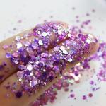 OEM/ODM Yes Chameleon Cat Eye Glitter Sequins Makeup Finger Nail Beauty DIY