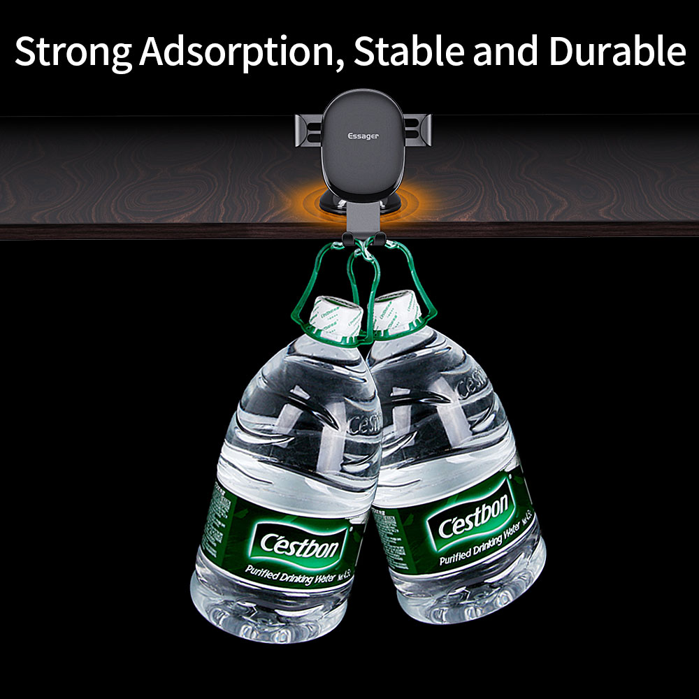 Gravity Suction Car Phone Holders Automatic Locking 360 Rotation Adjustable
