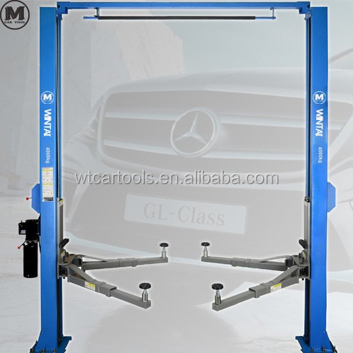 4000kgs Lifting Capacity 4 Post Car Hoist 4720mm Length 2.2KW Motor Power