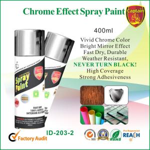 China Coating Aerosol Spray Paints Chemicals Paint / #318 Bright Chrome wholesale