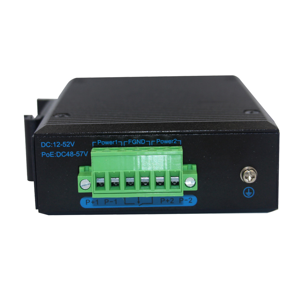 10/100/1000M 4 Ports RJ45 To Fiber Converter Simplex 1310nm / 1550nm SC