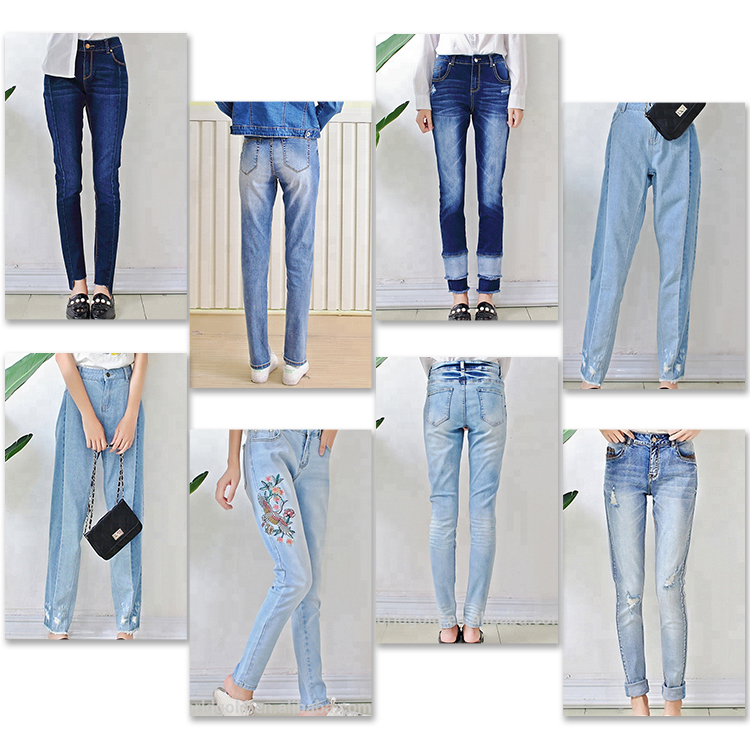 Light Blue Overall Dungaree Jeans Jumpsuit For Children Girl Anti - Pilling