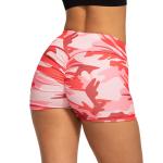 Women High Waist Yoga Pants Tummy Control Shorts Slim Short Pants