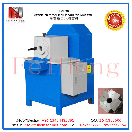 Heating element rotary swaging machine for cartridge heater