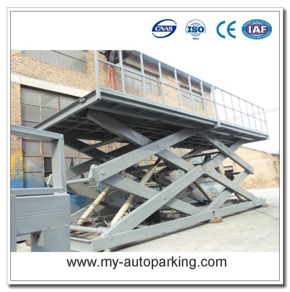 China Residential Scissor Car Elevator/Used Hydraulic Car Lifts for Home Garages
