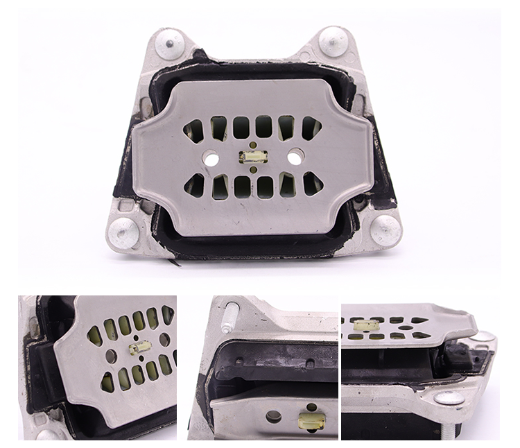 4F0399151AM 4 Piece Set Engine & Transmission Motor Mount Kits Replacement for Audi A6