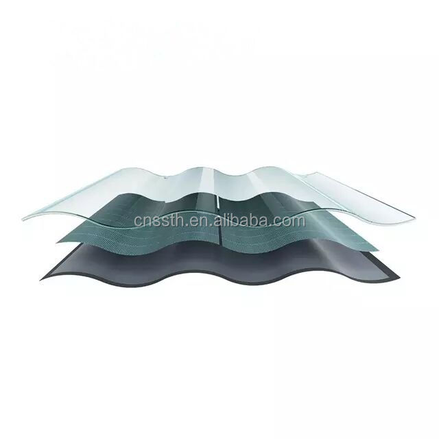 30W Hanergy Solar Roof Tiles Waterproof IP67 Photovoltaic Roof Tiles