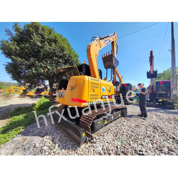 56kN Second Hand Hydraulic Sany 75 Excavator Fuel Tank 150L