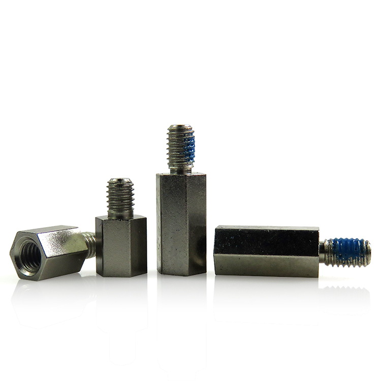 Carbon Steel Female Threaded Hex Standoff Zinc Plated Mother Board Standoffs