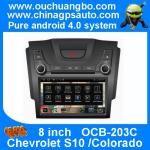 Ouchuangbo Android 4.0 Car Navi Multimedia Kit for Chevrolet S10 /Colorado USB