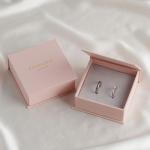 Magnetic Jewelry Rigid Packaging Box Luxury With Hot Stamping Logo