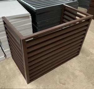 China Office / Home Custom Aluminium Louvres , Aluminium Window Shutters Interior wholesale