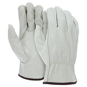 China FuXing Microfiber Synthetic Warm Leather Work Gloves Anti Puncture wholesale