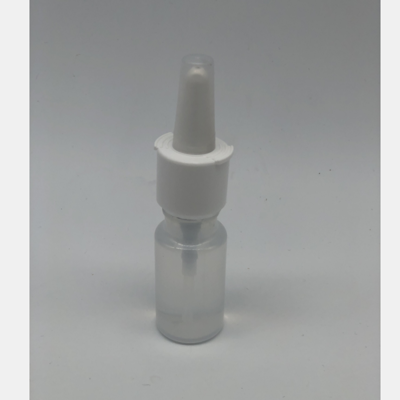 20ml PP Round Cylinder Empty Nasal Sprayer Bottle for Pump and Throat Spray