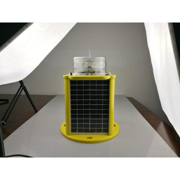 Red Sloar Powered Marine Lanterns Lights 256 Light Characters IALA IP68 Protection