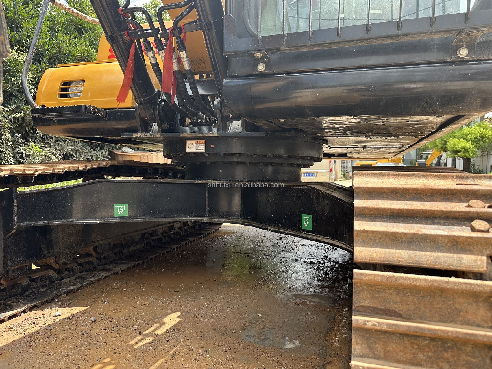 Yellow 13 Ton Chinese Used Excavator Sany 135 0.7m3 Bucket Capacity