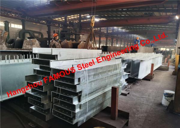 US American Standard Prefabricated Galvanized H Beam Structural Steel Fabricatio