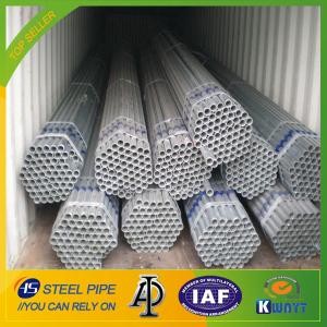 China Q195 /Q235 Chinese manufacturer hot dipped galvanized steel pipe wholesale