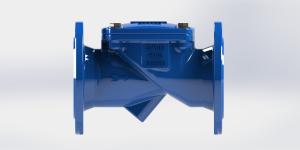 China Powder Coating 600mm EN12233 Swing Flex Check Valve wholesale