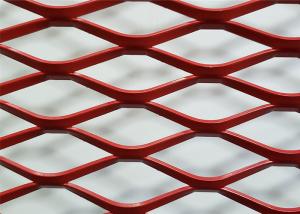 China 550mm width High Strength Construction install Expanded metal grating wholesale