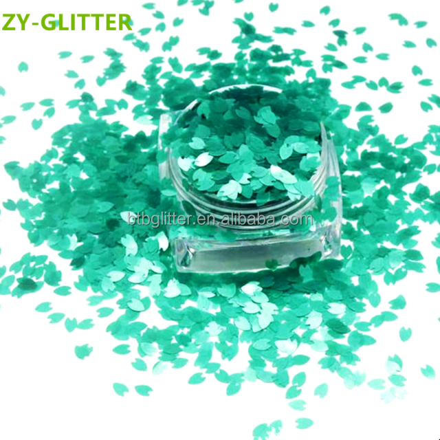 Ready to Ship Customizable Glitter Leaf Christmas Decorations and Garland Diy OEM Function Slow Flashing